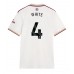 Arsenal Ben White #4 Tredjedrakt 2025-26 Korte ermer